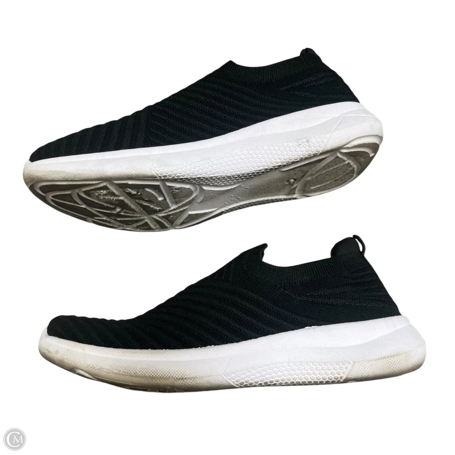Shoes Sneakers By Danskin In Black & White, Size: 7.5