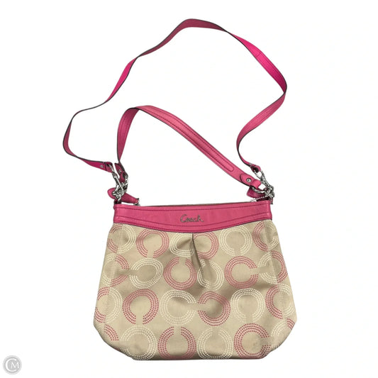 Crossbody Designer By Coach, Size: Medium