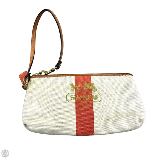 Wristlet Designer By Coach, Size: Small