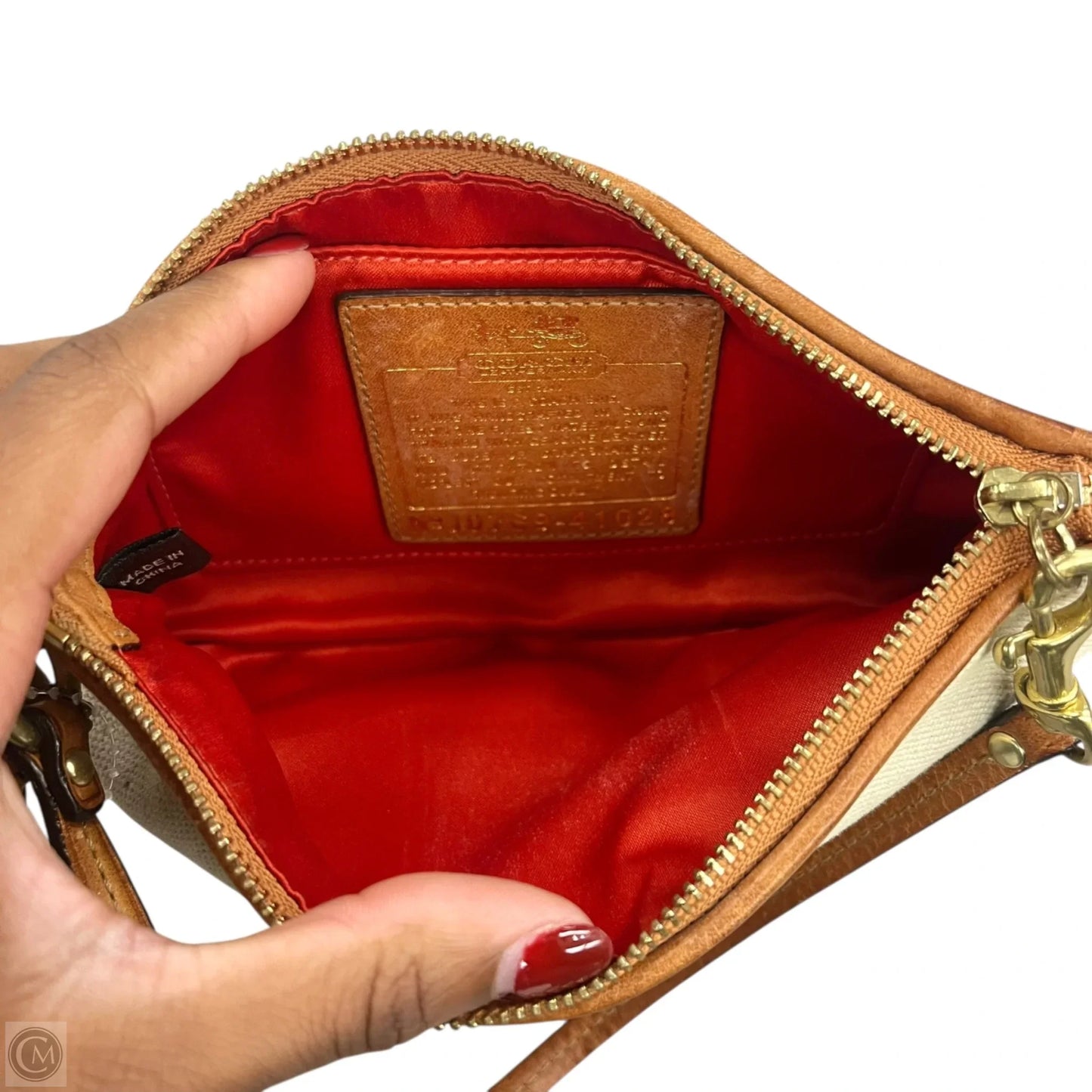Wristlet Designer By Coach, Size: Small
