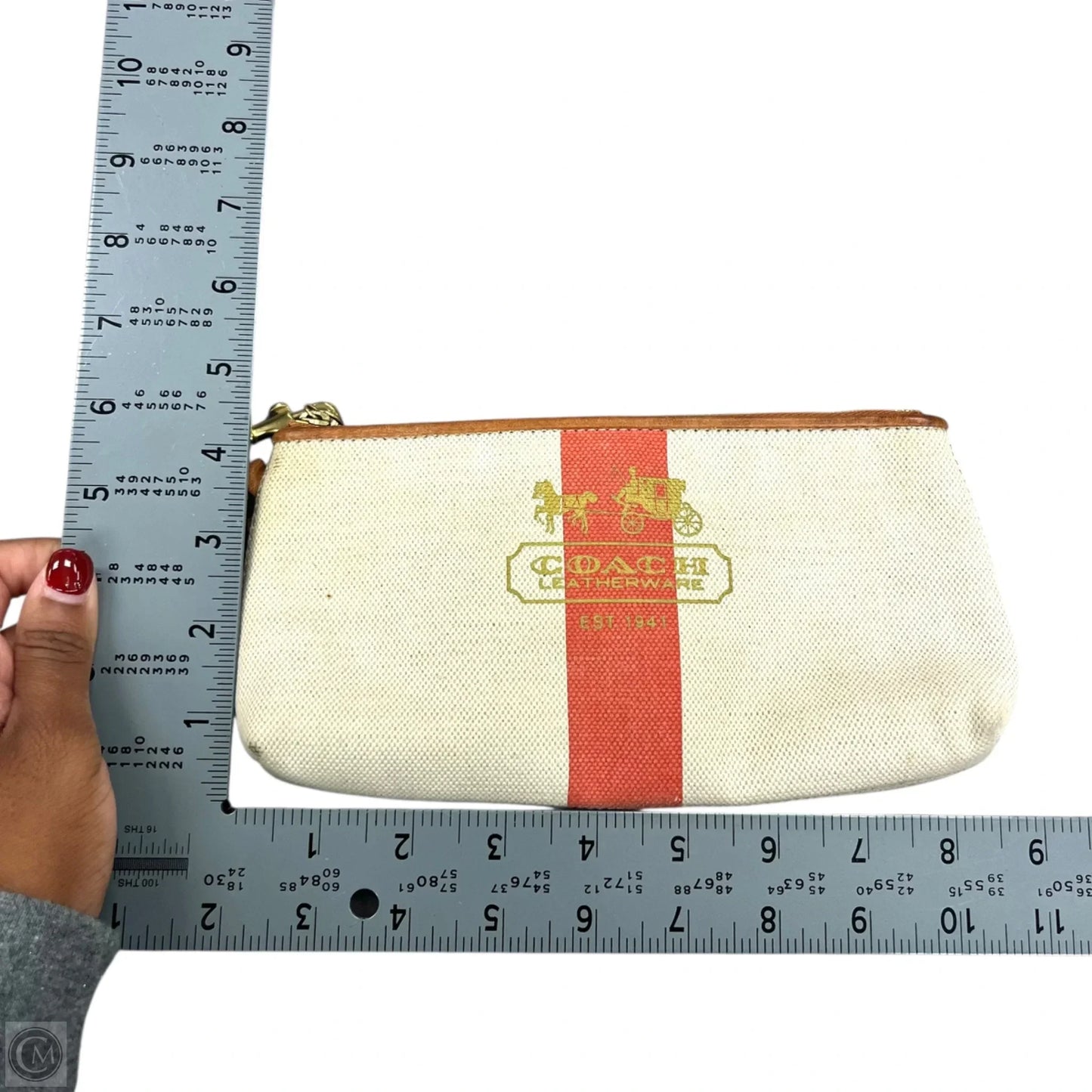 Wristlet Designer By Coach, Size: Small