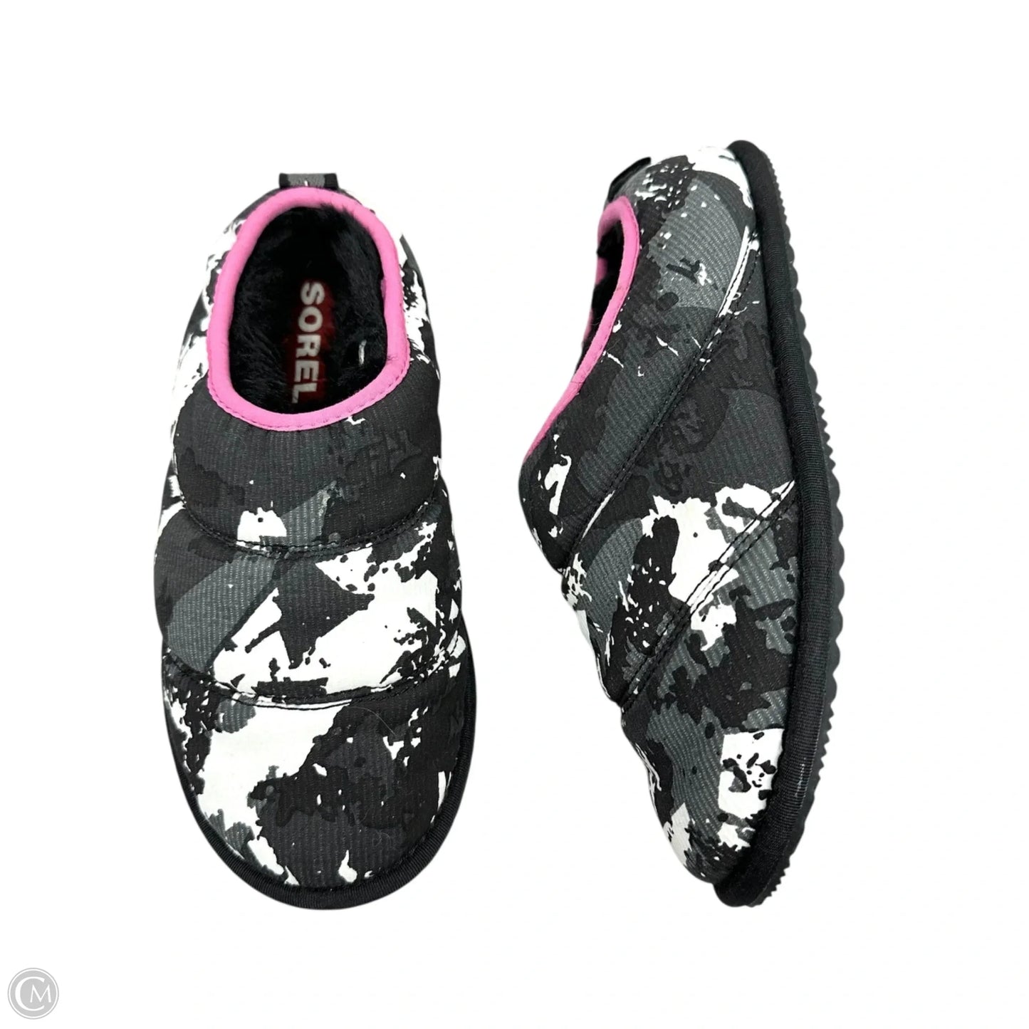 Slippers By Sorel In Black & White, Size: 6