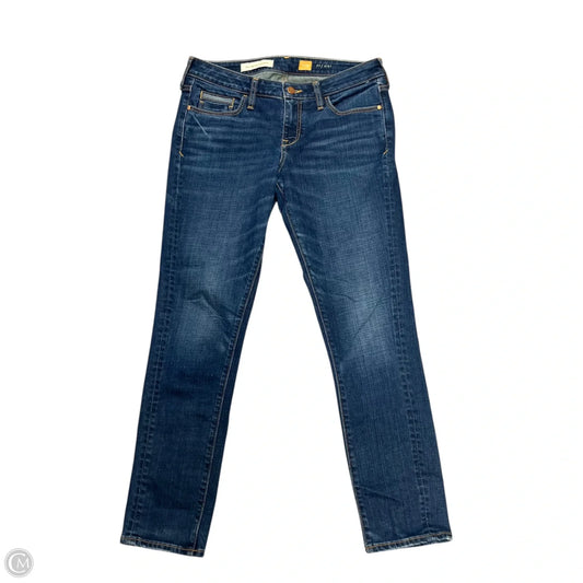 Jeans Straight By Pilcro In Blue Denim, Size: 8
