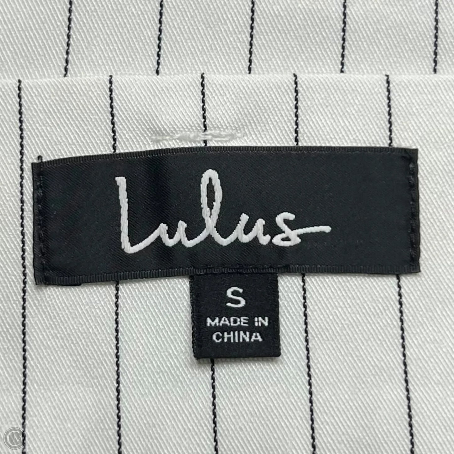 Pants Dress By Lulus In Black & White, Size: S