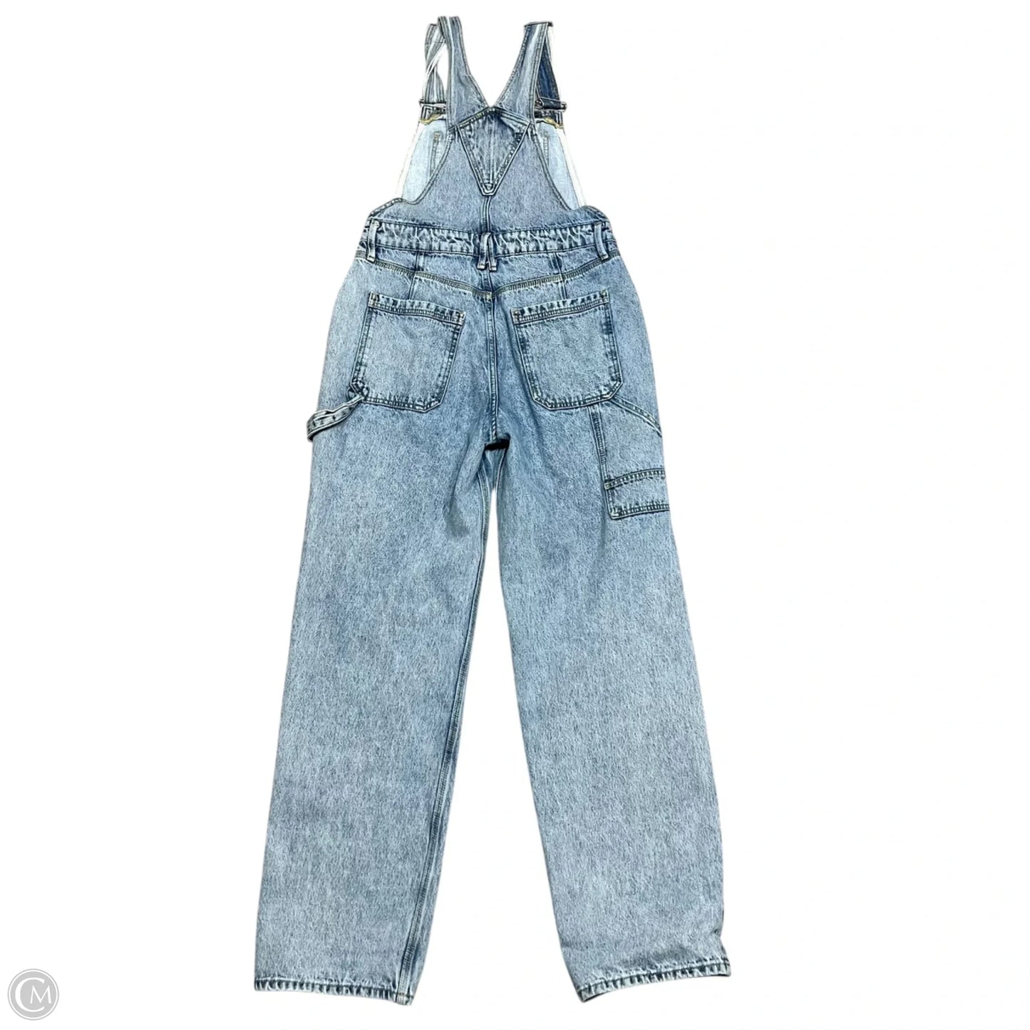 Overalls By Good American In Blue Denim, Size: S