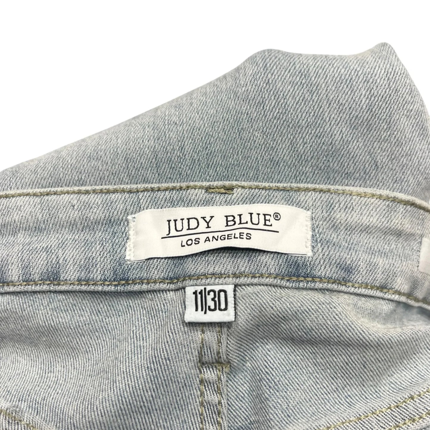 Jeans Straight By Judy Blue In Blue Denim, Size: 10