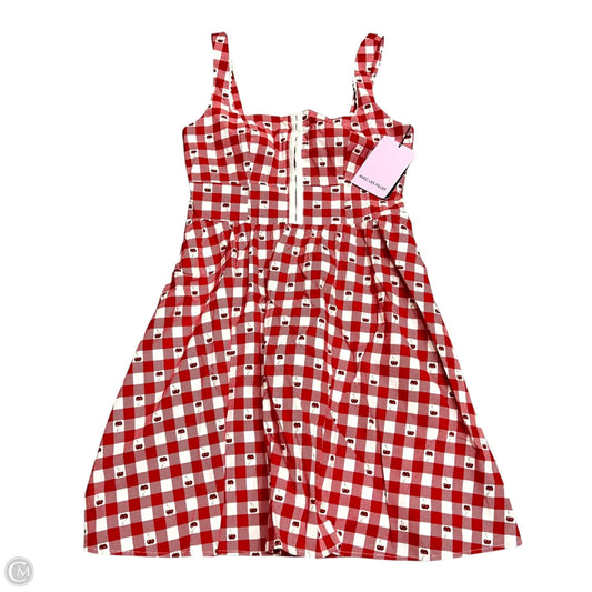 Dress Casual Midi By Avec Les Filles In Plaid Pattern, Size: M