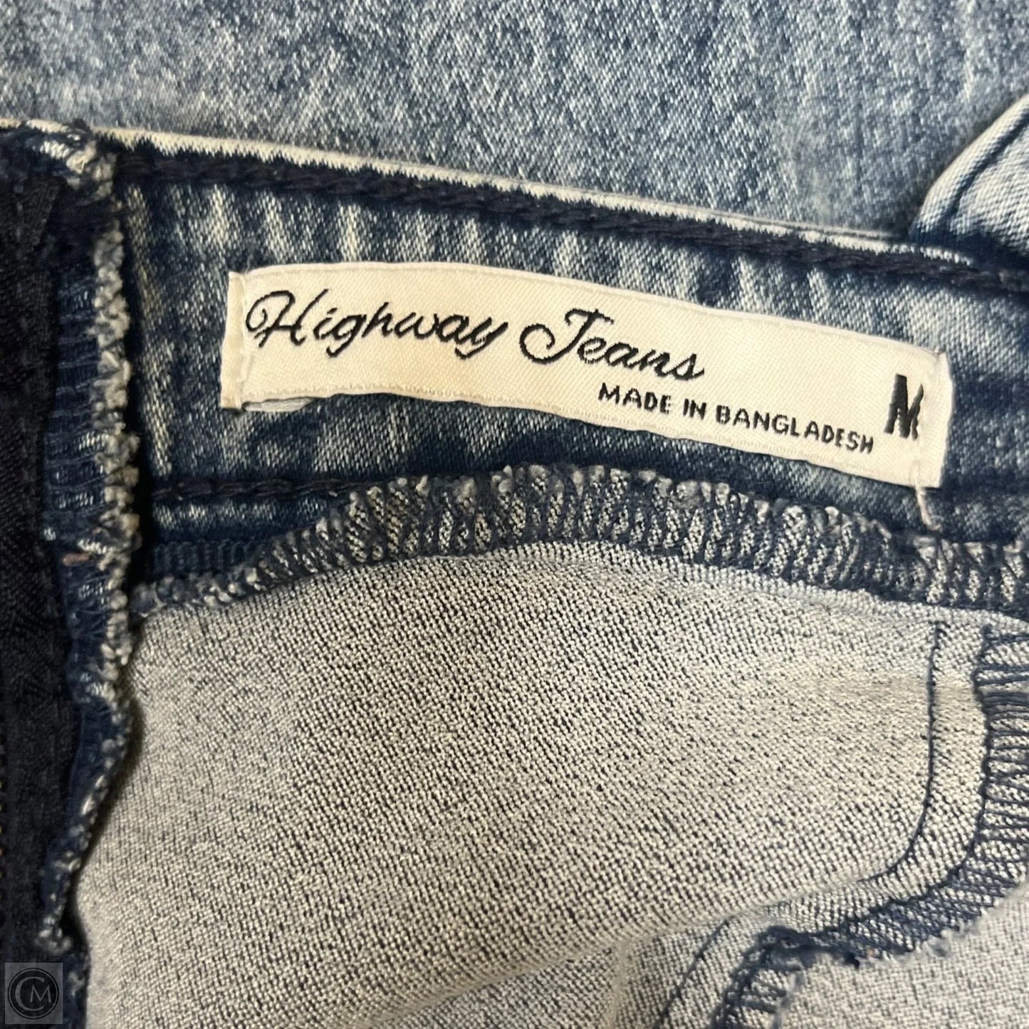 Jumpsuit By Highway Jeans In Blue Denim, Size: M