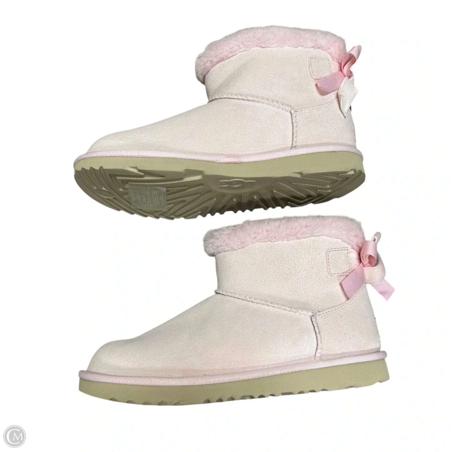 Boots Designer By Ugg In Pink, Size: 6