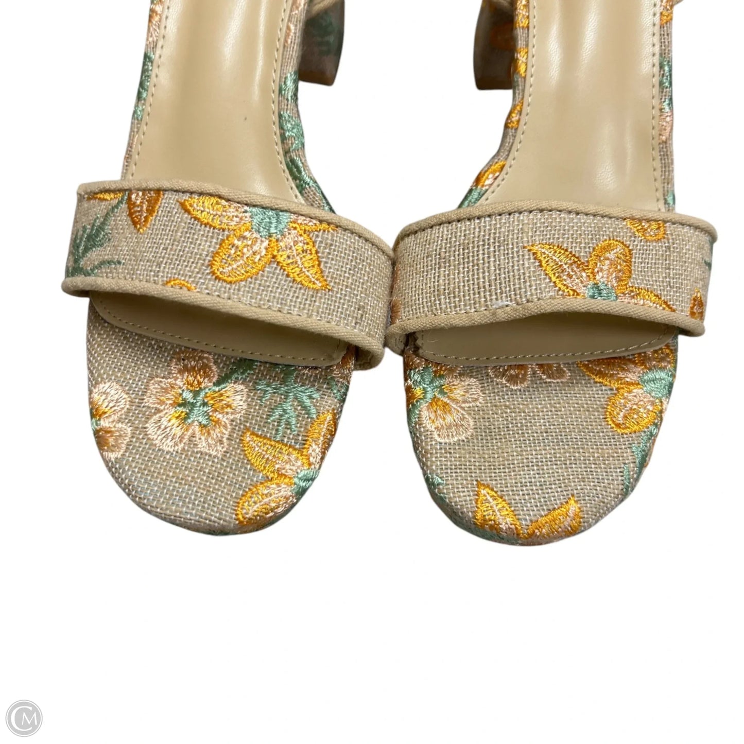 Shoes Heels Block By Lulus In Tan, Size: 9