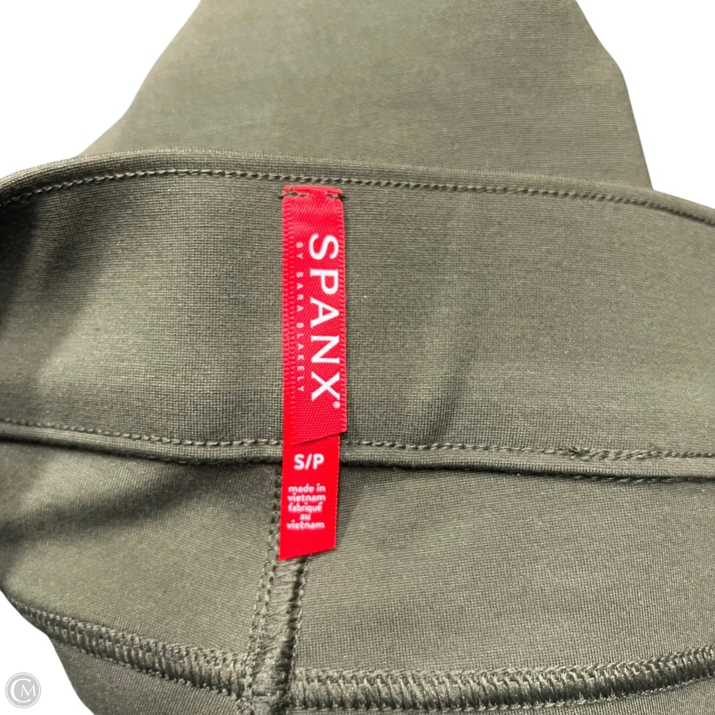 Pants Leggings By Spanx In Green, Size: S