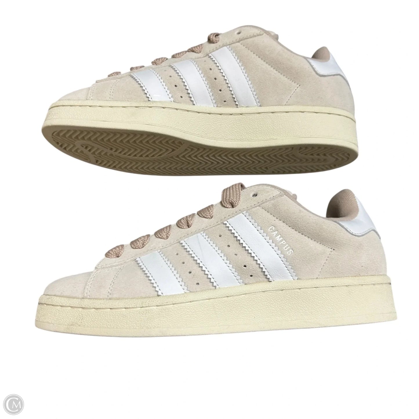Shoes Sneakers By Adidas In Brown & Cream, Size: 8.5