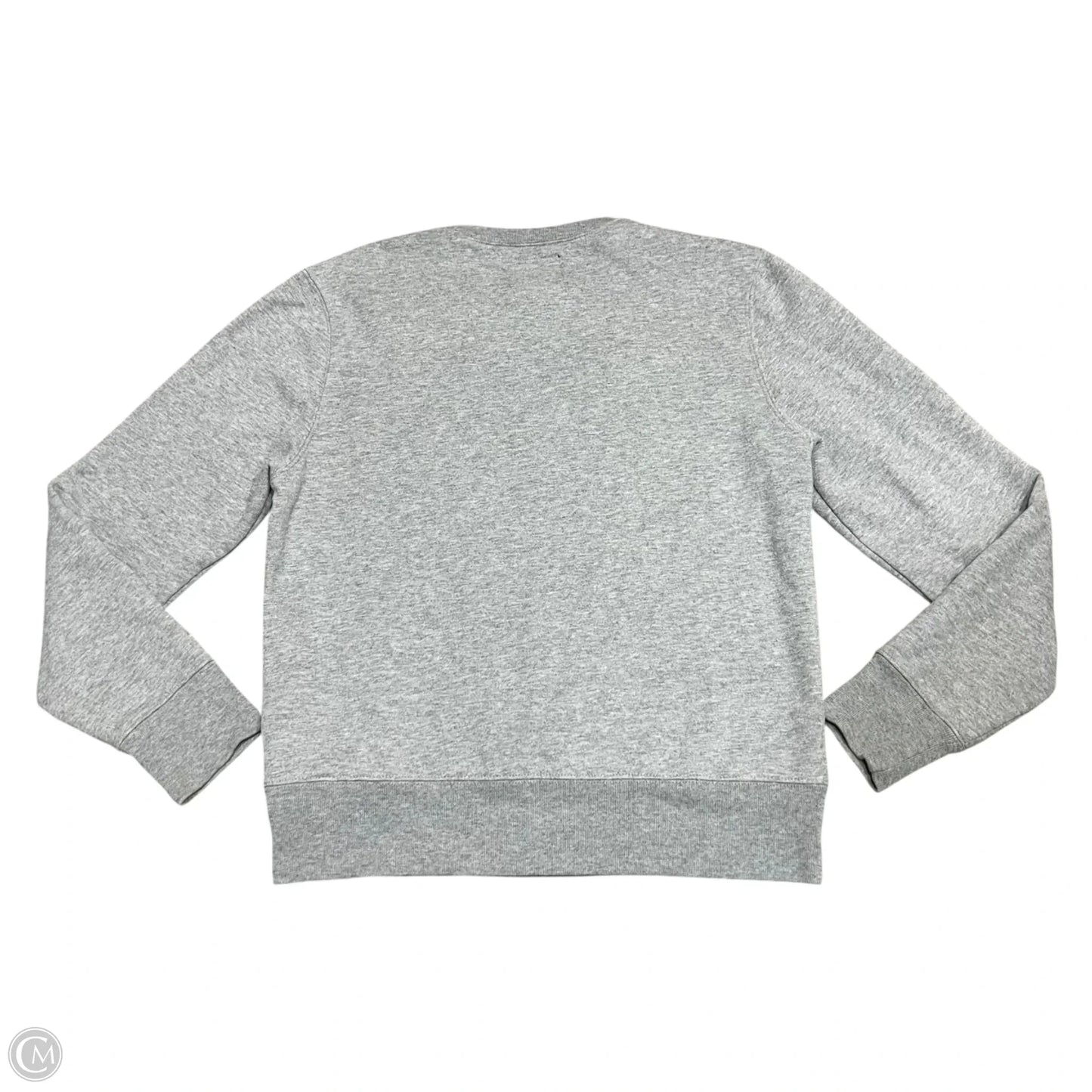 Athletic Sweatshirt Collar By 47 In Grey, Size: M