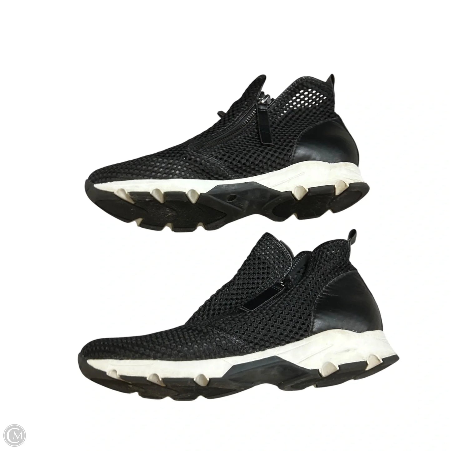 Shoes Athletic By All Black In Black, Size: 7.5