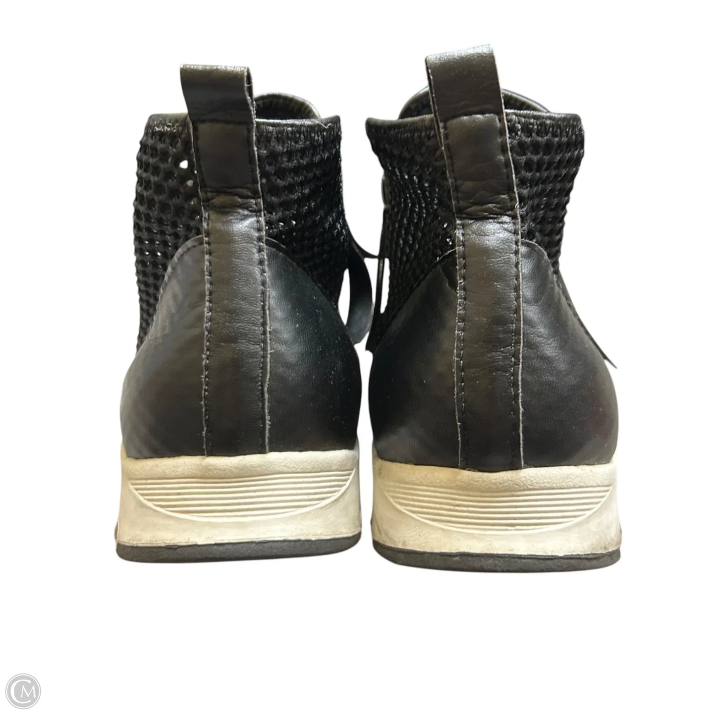 Shoes Athletic By All Black In Black, Size: 7.5