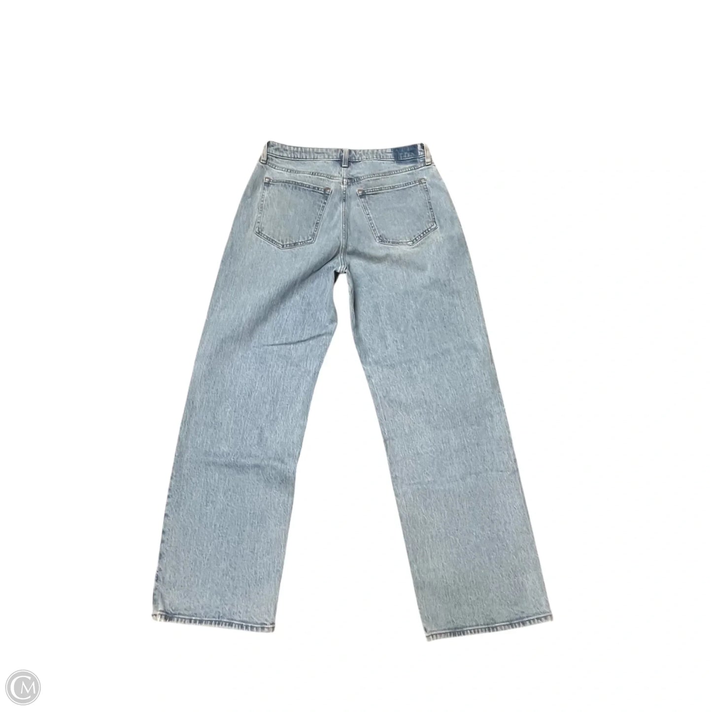 Jeans Straight By Abercrombie And Fitch In Blue Denim, Size: 14