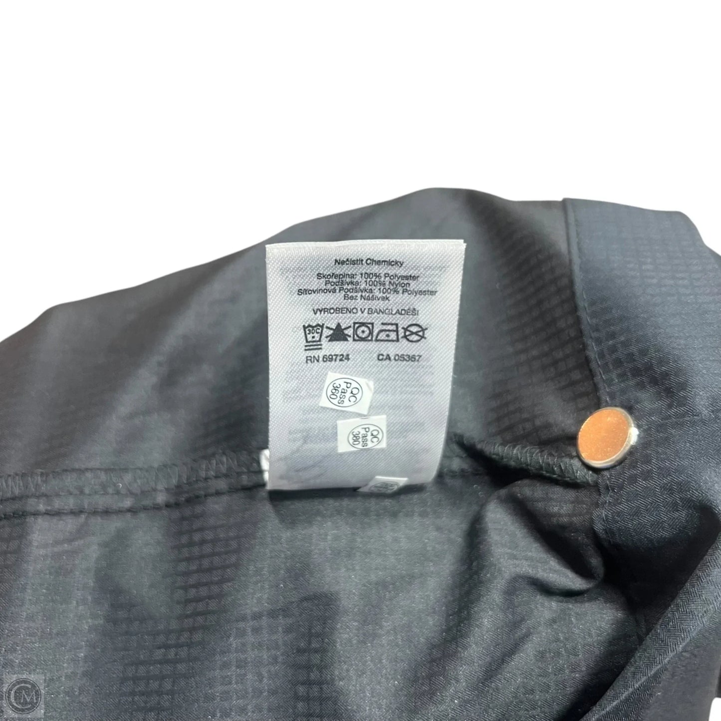 Jacket Windbreaker By Columbia In Black, Size: L