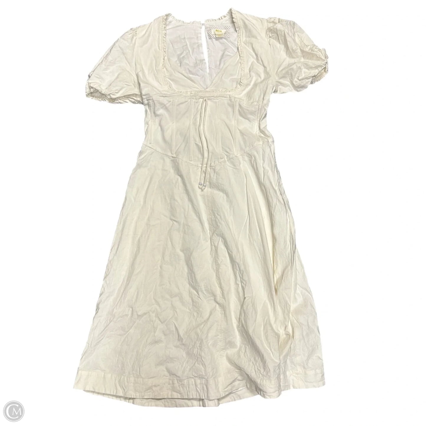 Dress Casual Maxi By Maeve In White, Size: Xl