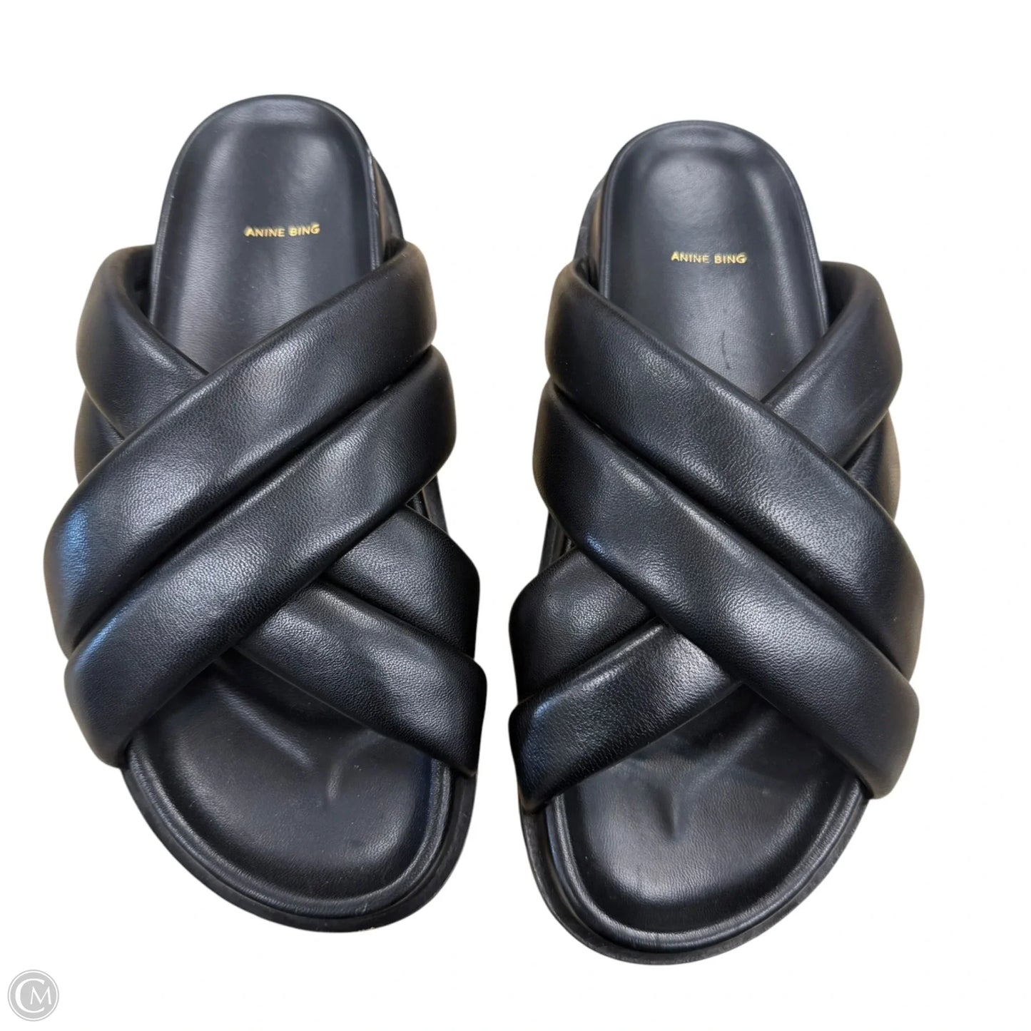Sandals Flats By Anine Bing In Black, Size: 7.5