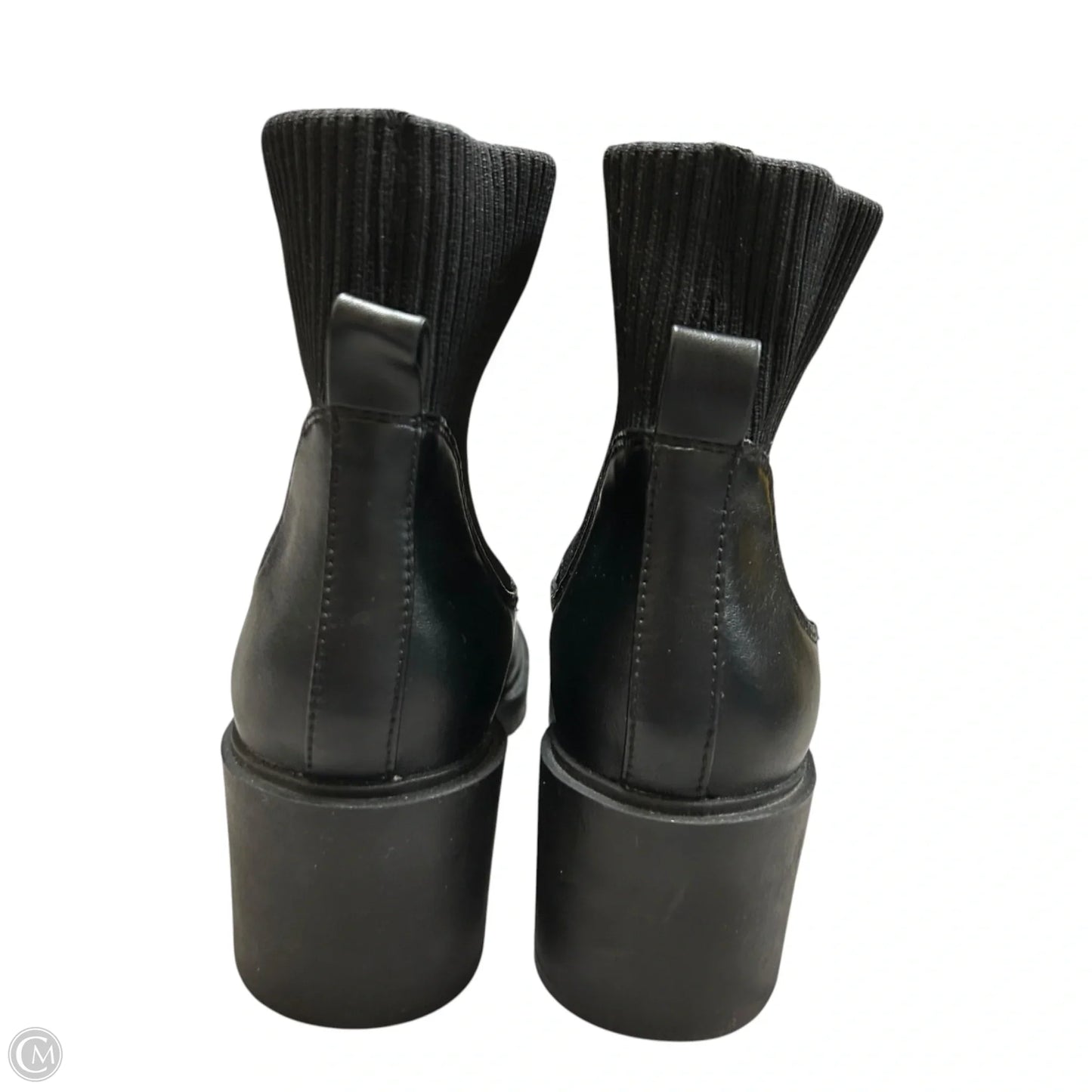 Boots Ankle Heels By Anne Klein In Black, Size: 7.5