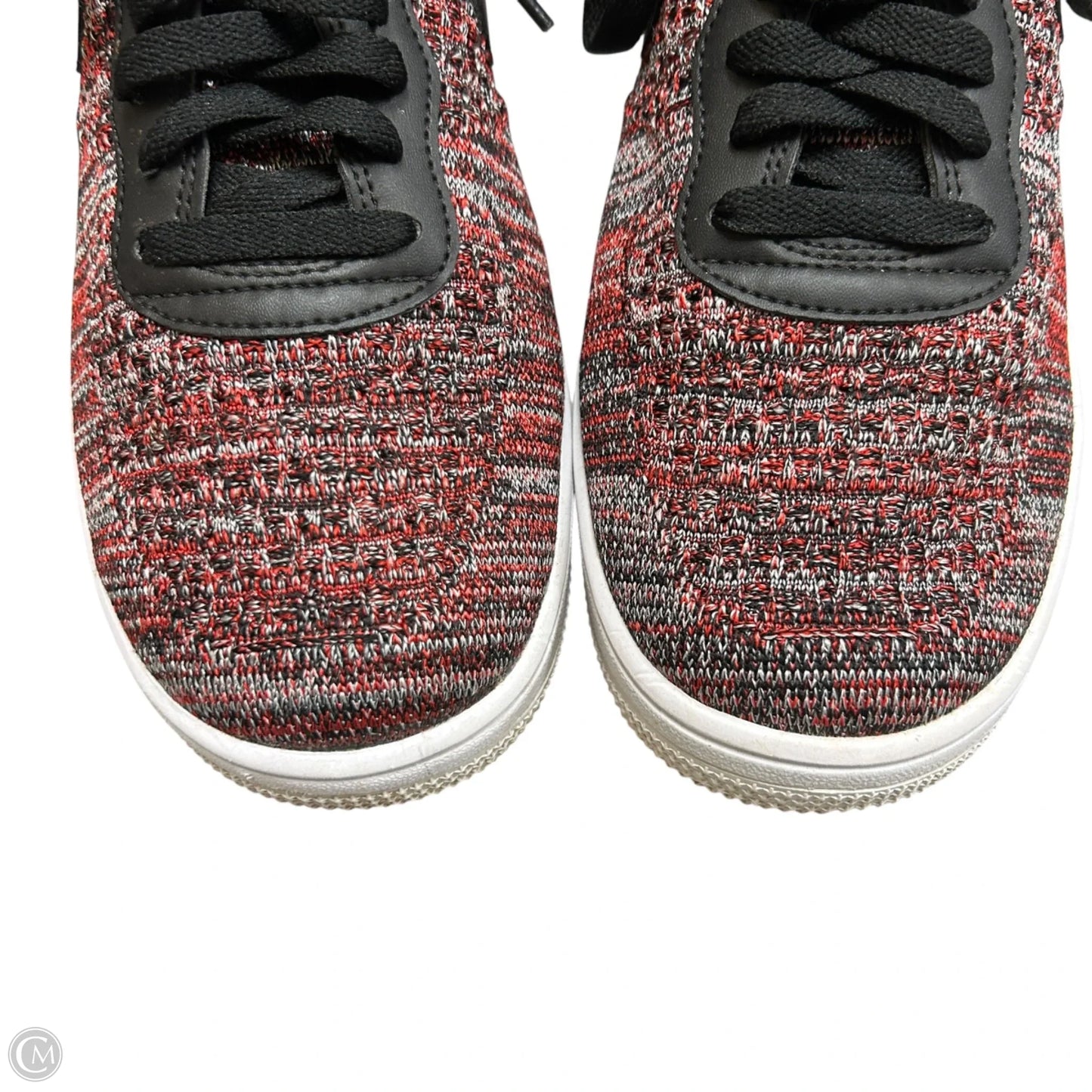 Shoes Sneakers By Nike In Black & Red, Size: 9