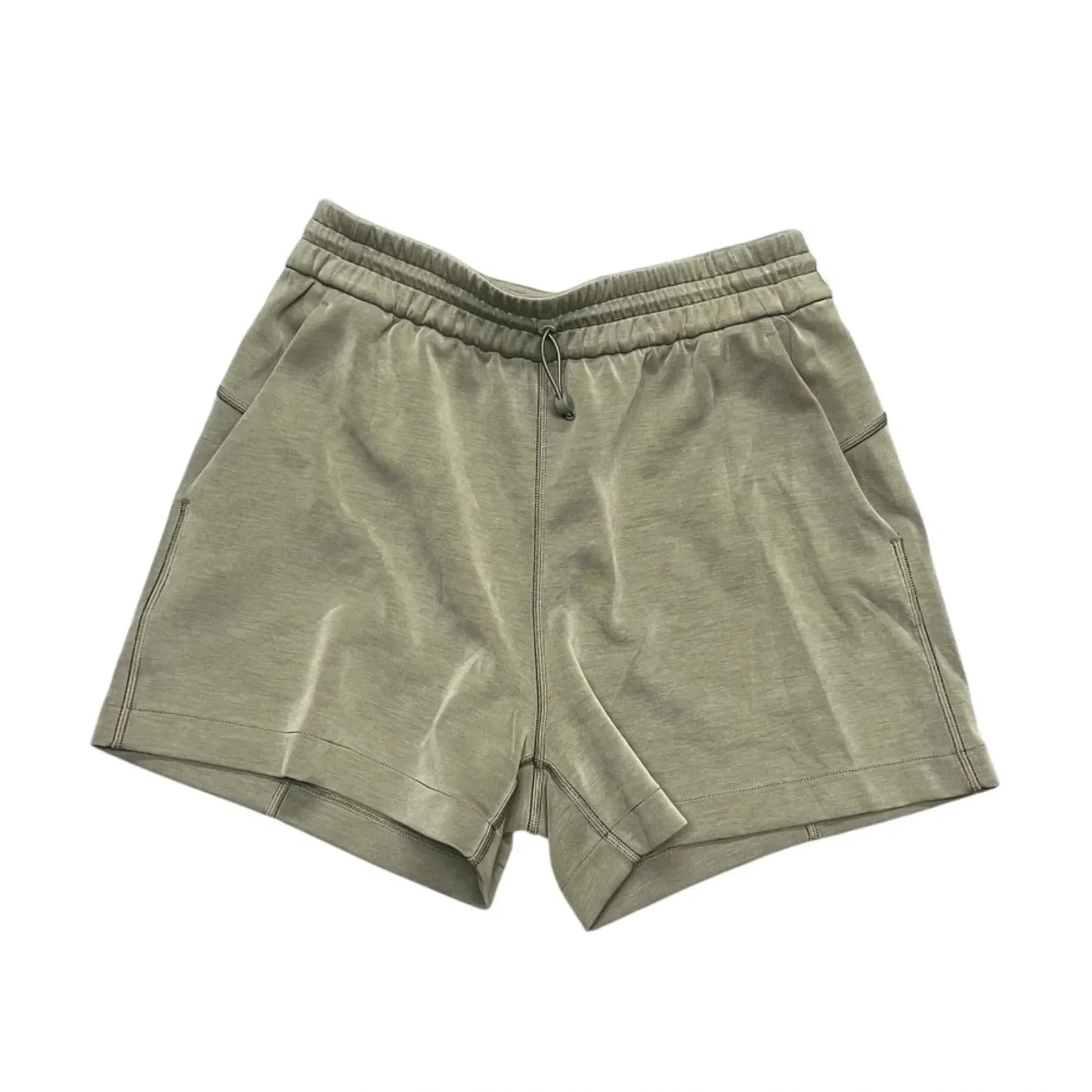Athletic Shorts By Lululemon In Green, Size: 6