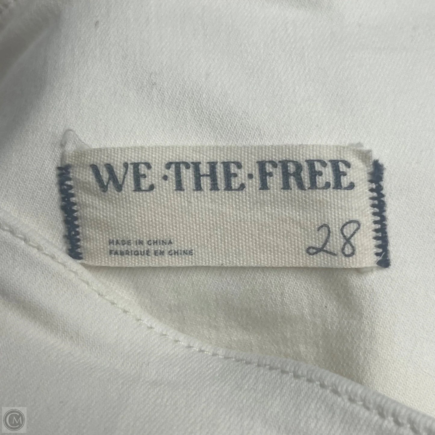 Jeans Wide Leg By We The Free In White, Size: 6