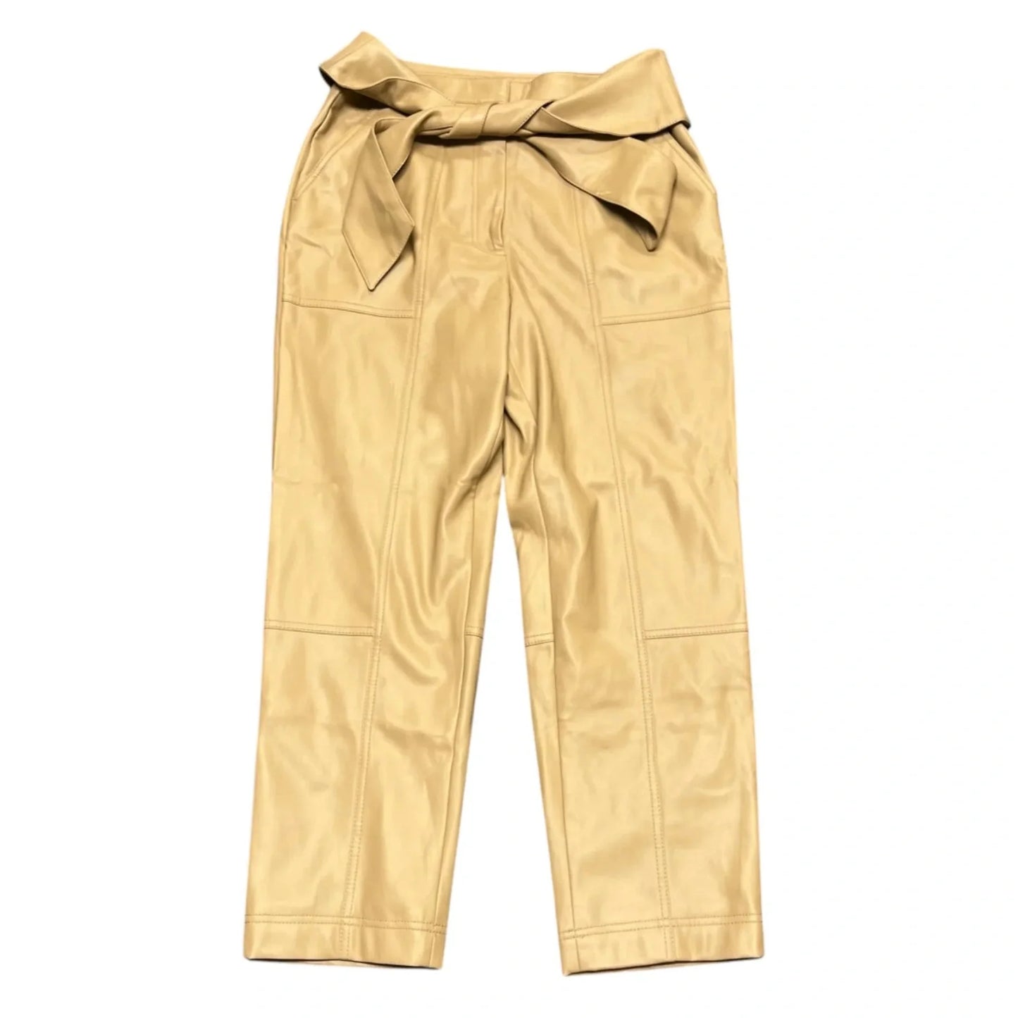 Pants Wide Leg By Jonathan Simkhai  in Tan, Size: 10
