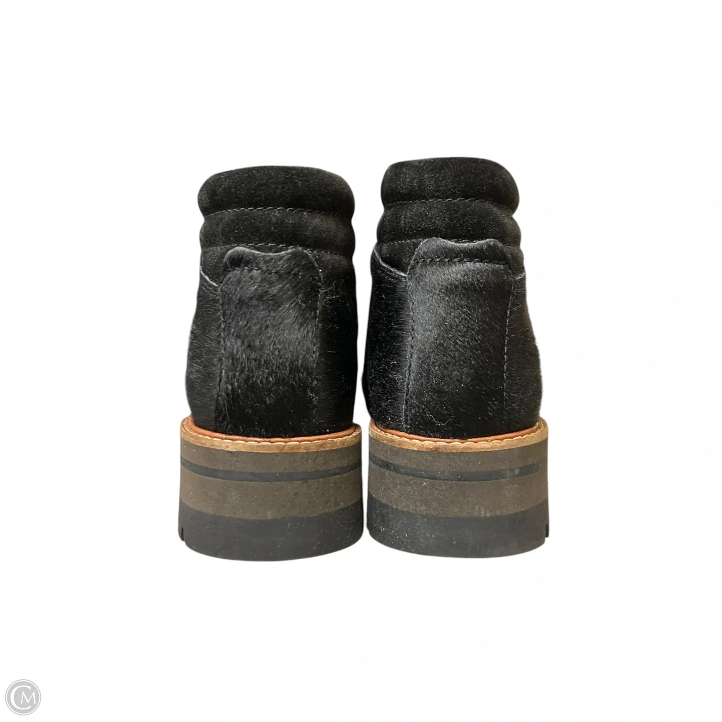 Boots Ankle Heels By Clarks In Black, Size: 9.5