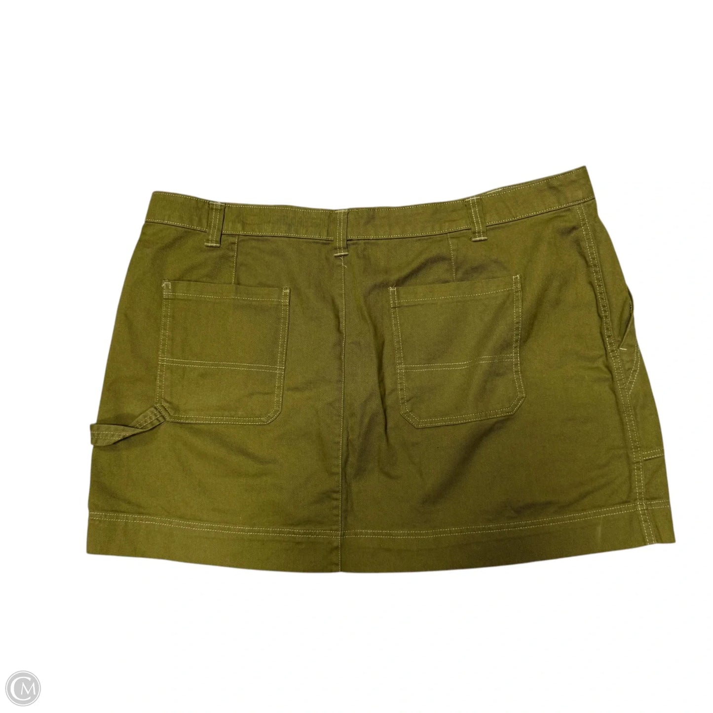 Skirt Midi By Old Navy In Green, Size: 3x