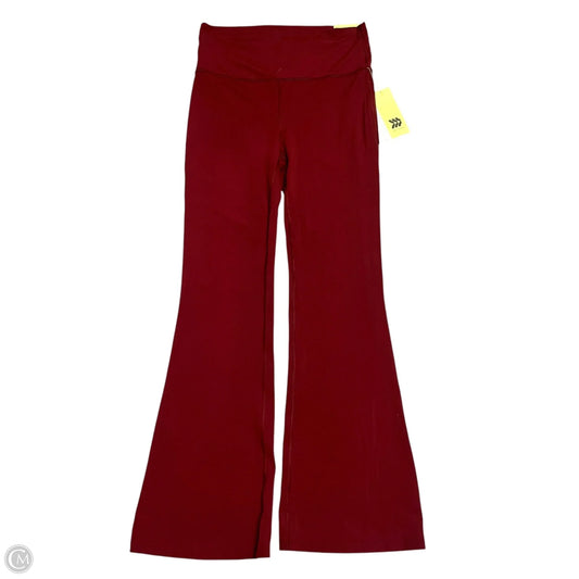 Athletic Leggings By All In Motion In Red, Size: L