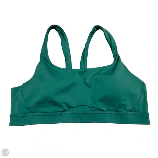 Athletic Bra By Athleta In Green, Size: M