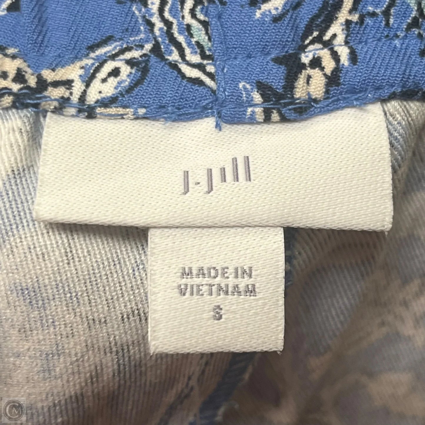 Shorts By J. Jill In Blue & White, Size: S