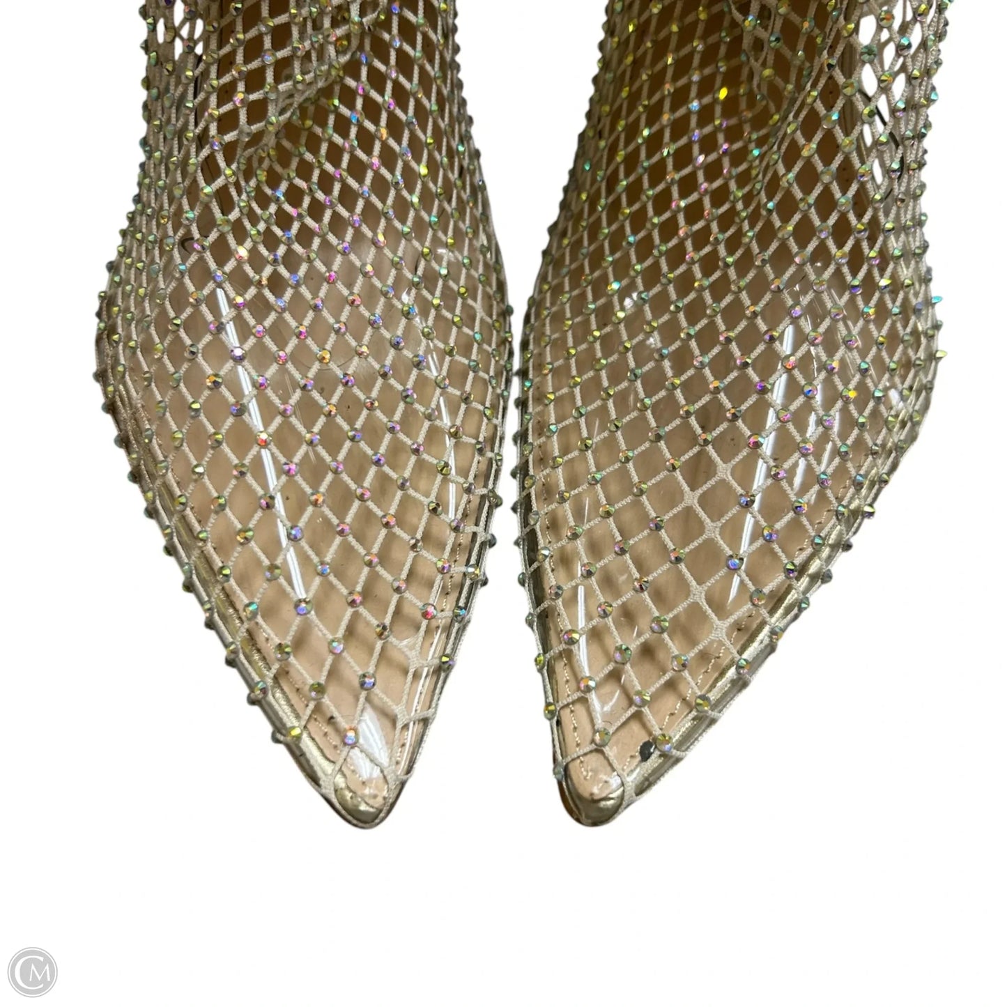 Shoes Heels Stiletto By Mixx Shuz In Gold, Size: 9