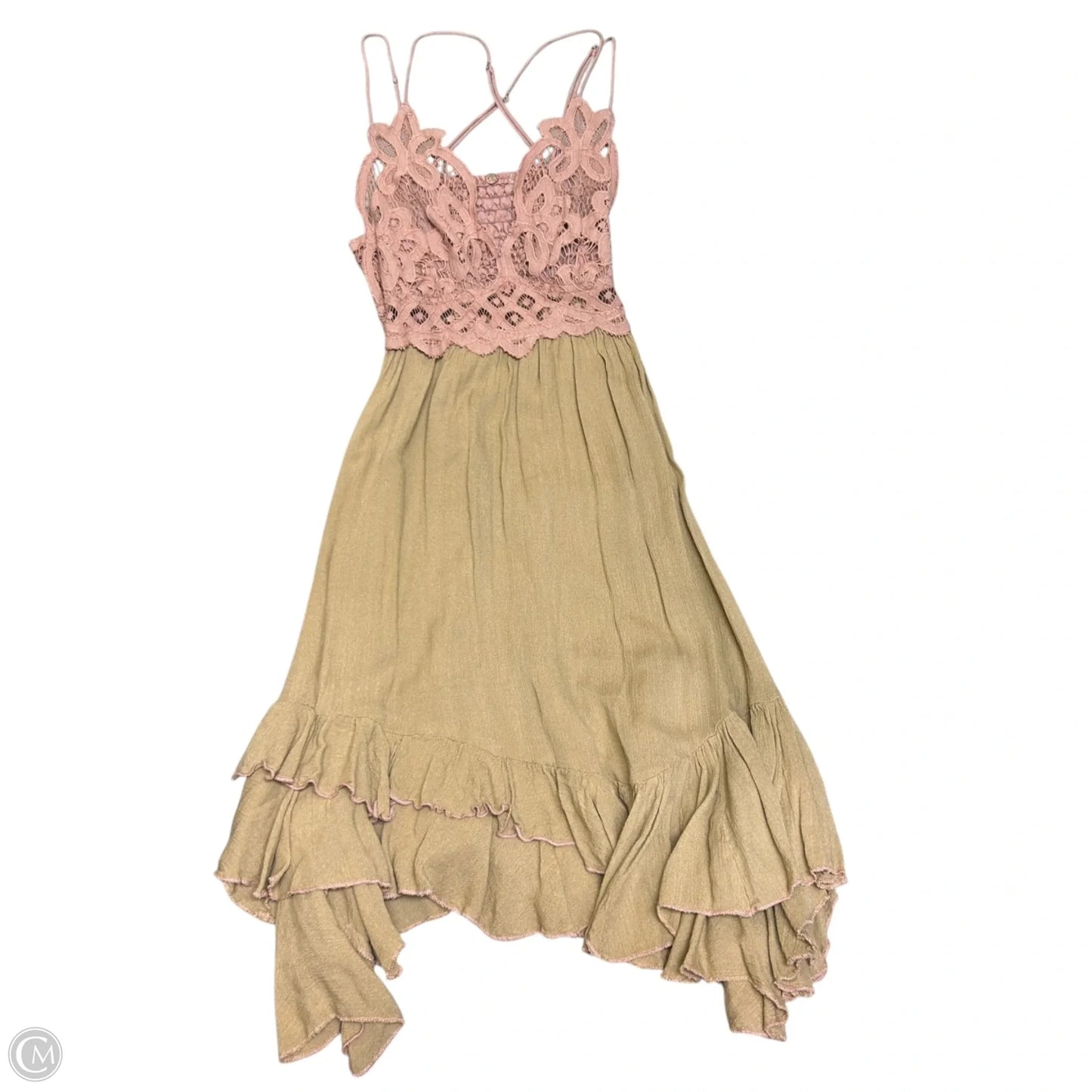 Dress Casual Short By Free People In Beige, Size: Xs