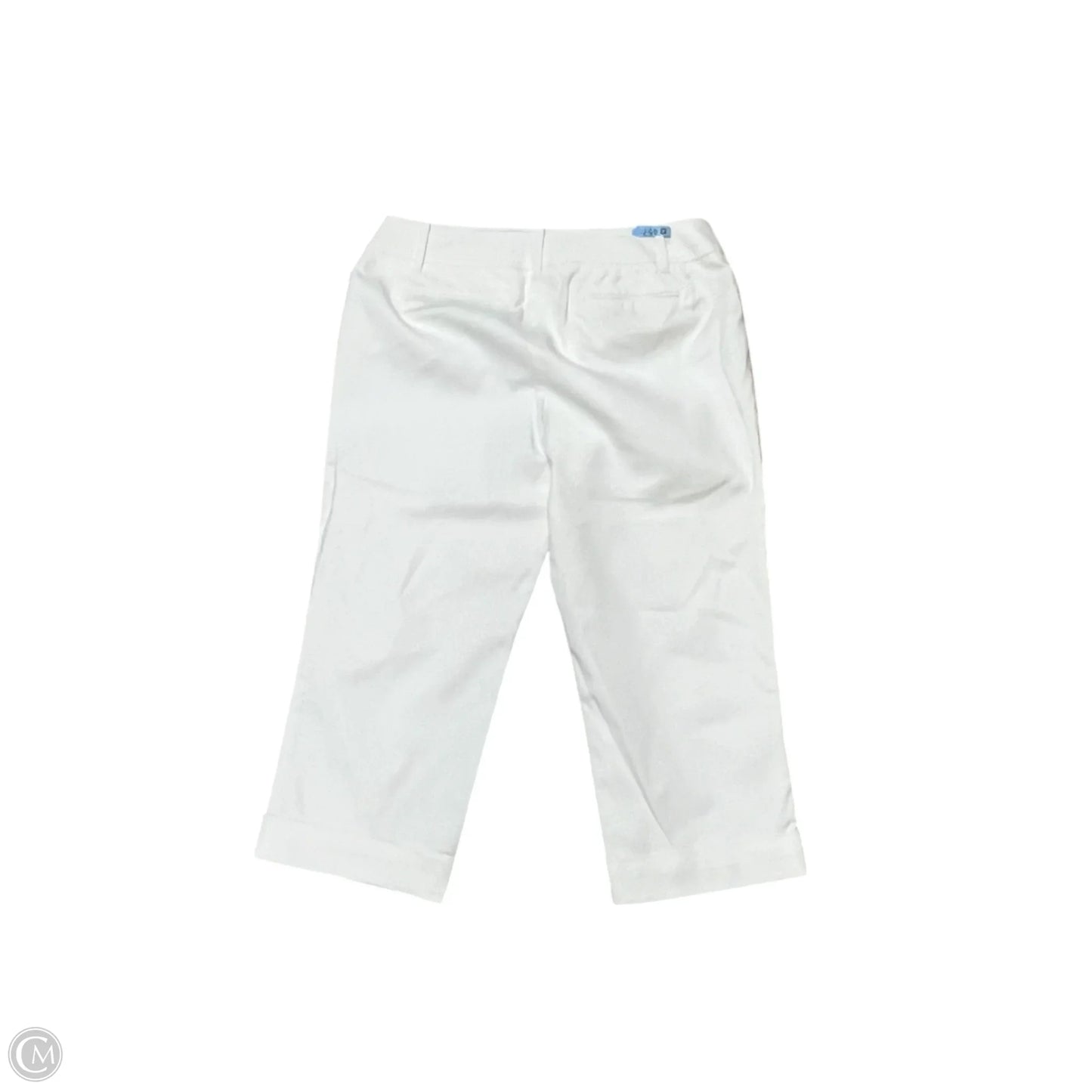 Capris By Loft In White, Size: 8p