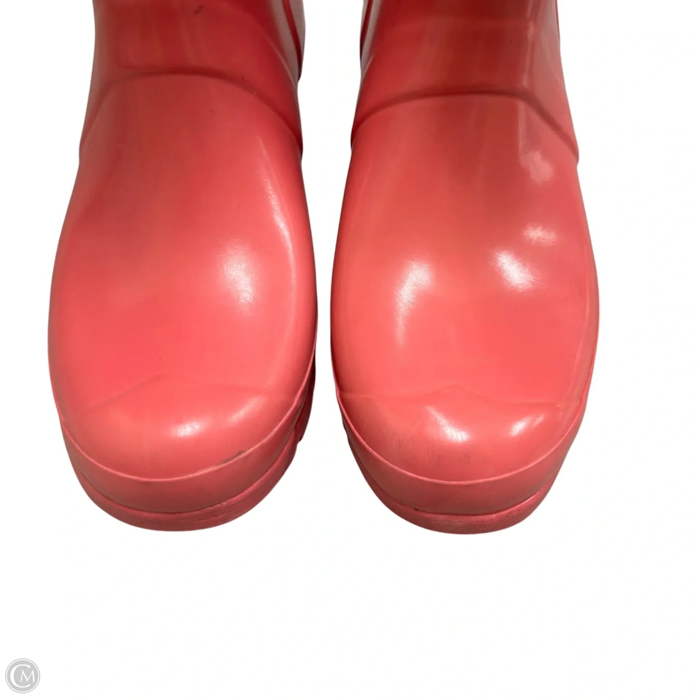 Boots Rain By Hunter In Pink, Size: 8