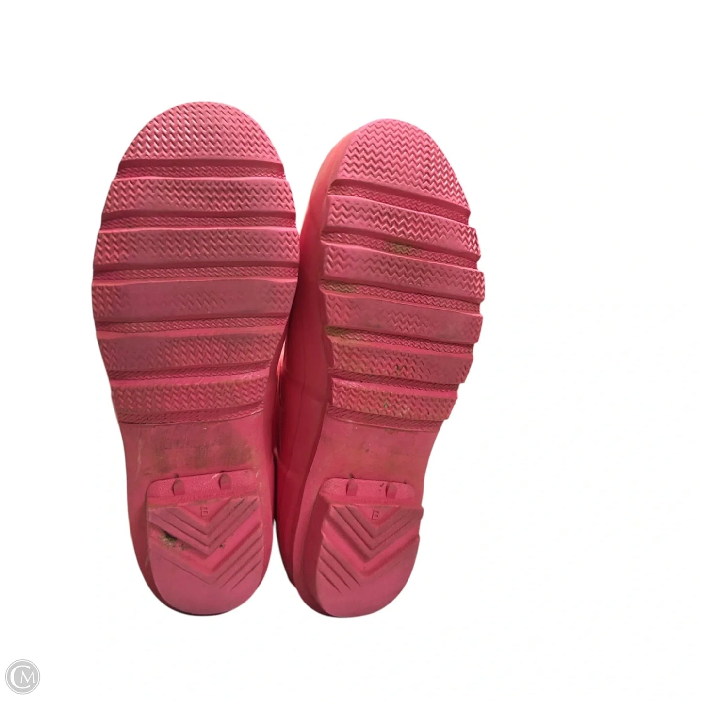 Boots Rain By Hunter In Pink, Size: 8