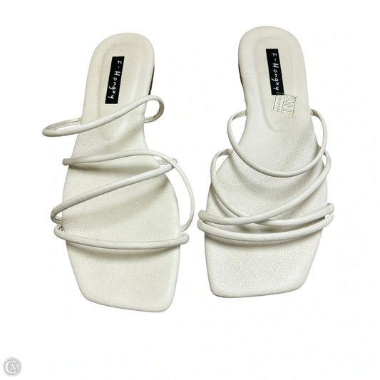 Sandals Flats By F-Hongxy In White, Size: 11.5