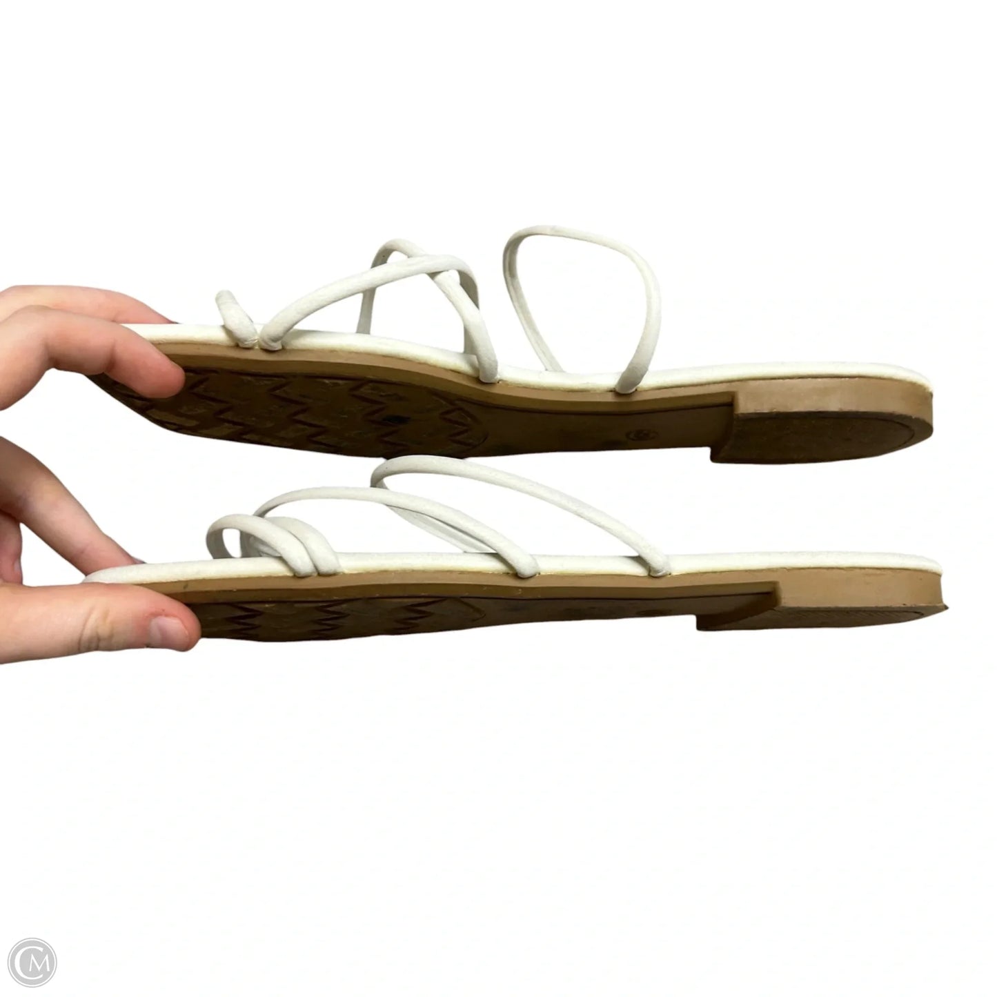 Sandals Flats By F-Hongxy In White, Size: 11.5