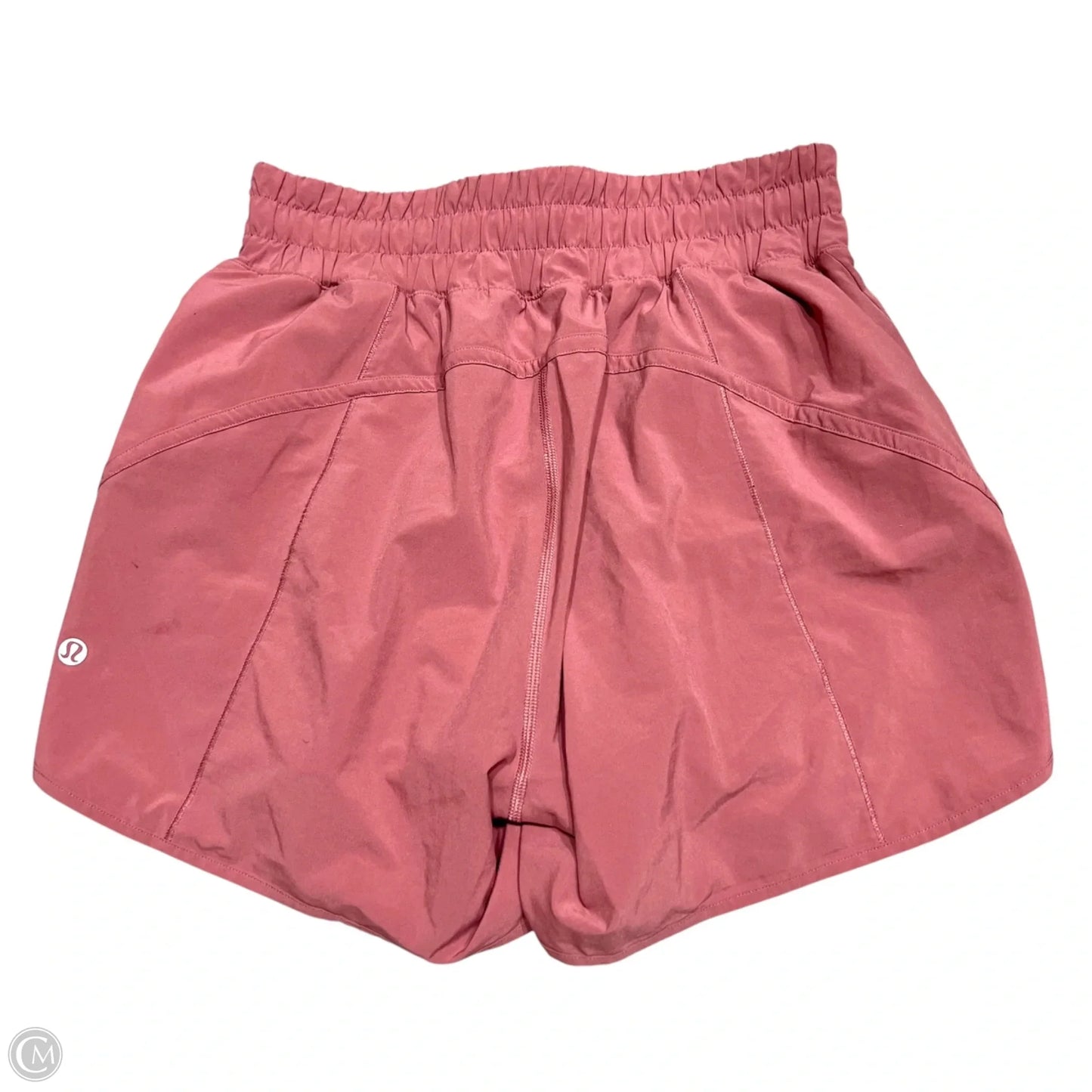 Athletic Shorts By Lululemon In Mauve, Size: 6