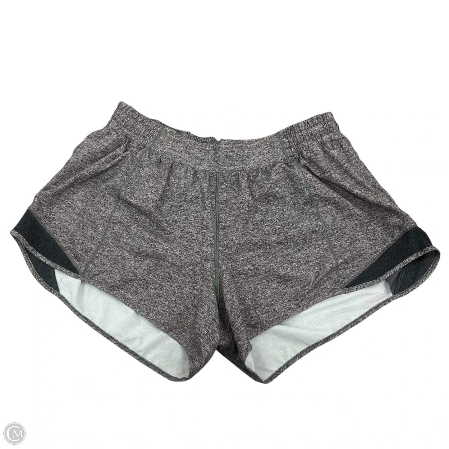 Athletic Shorts By Lululemon In Grey, Size: 12