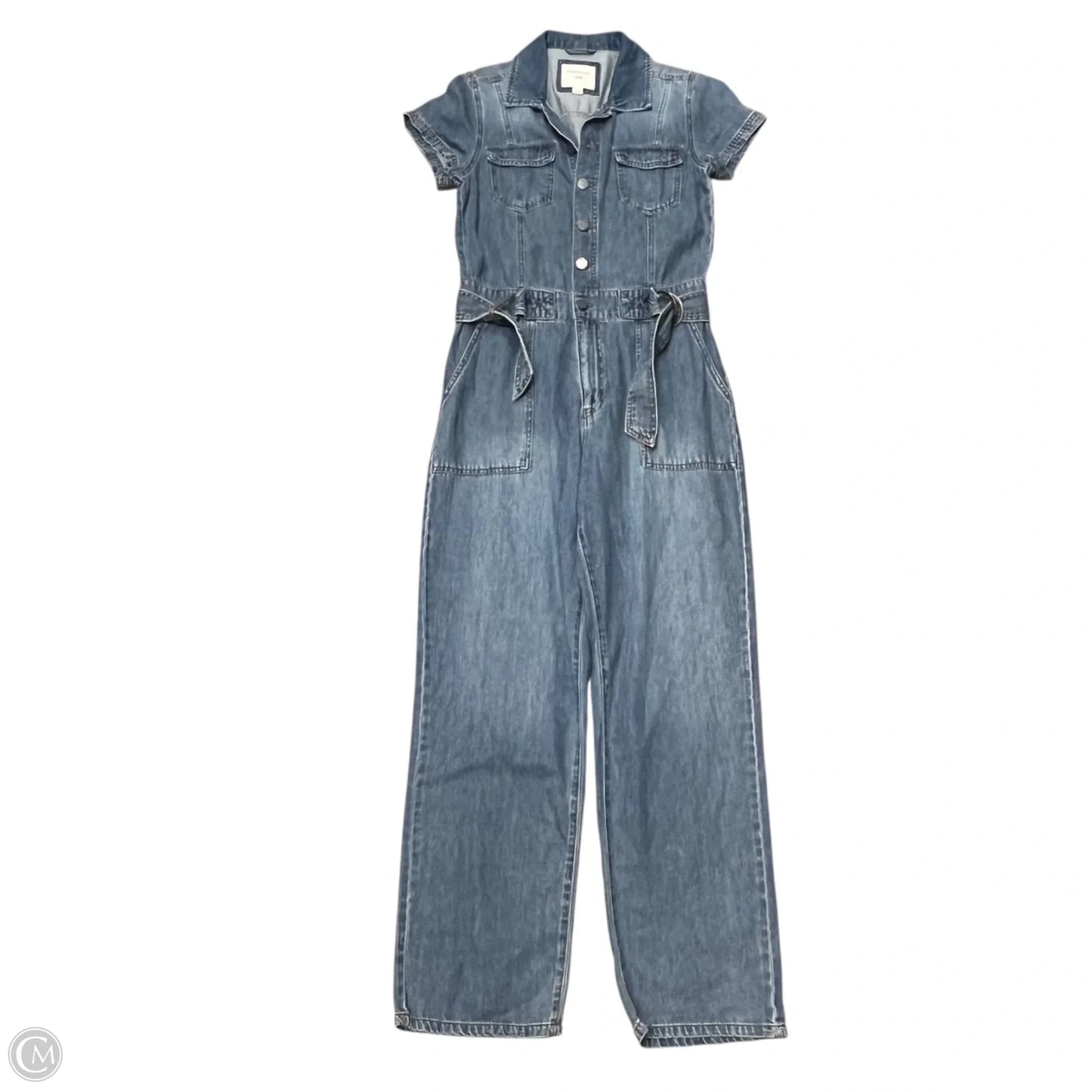 Jumpsuit By Habitual In Blue Denim, Size: 6