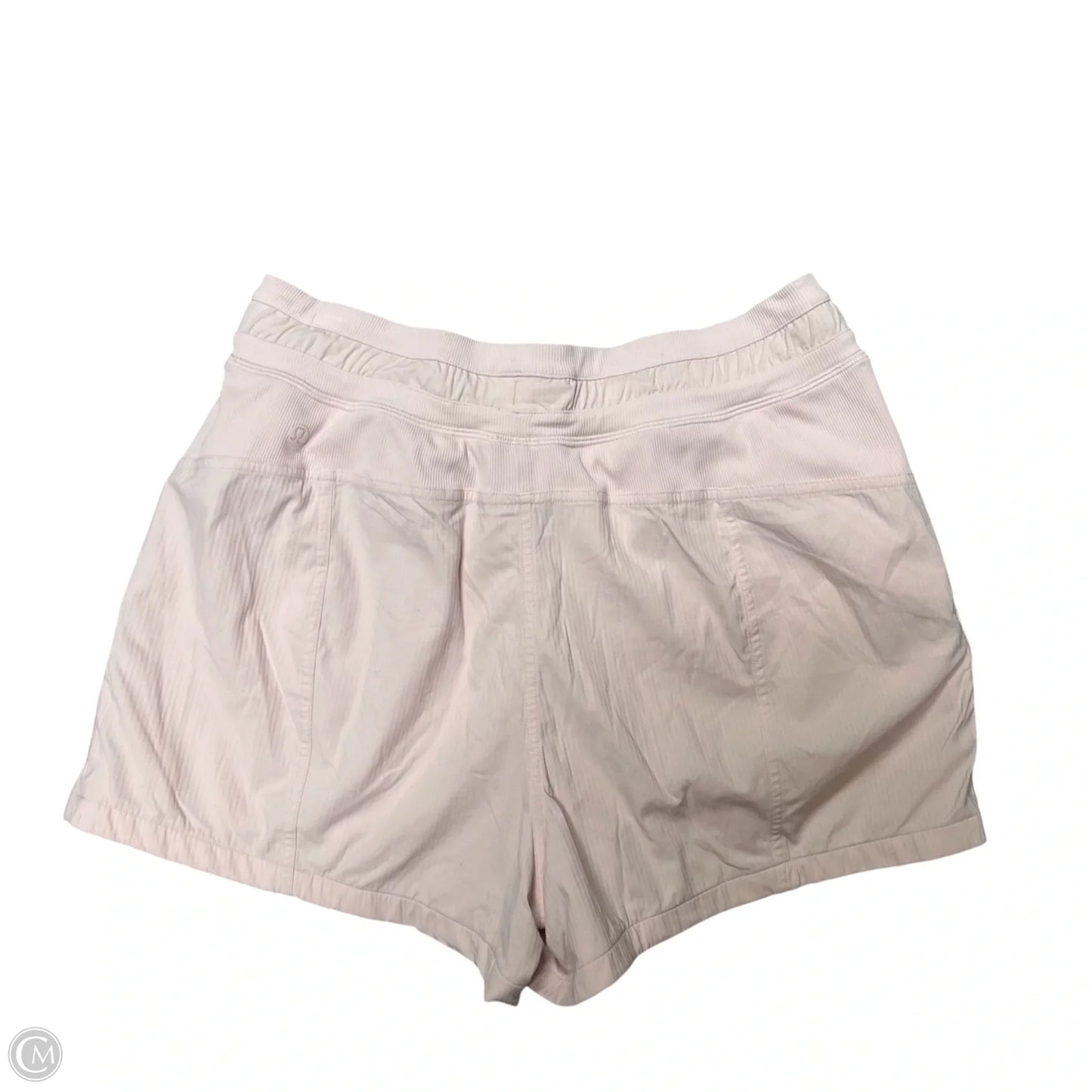 Athletic Shorts By Lululemon In Pink, Size: 8