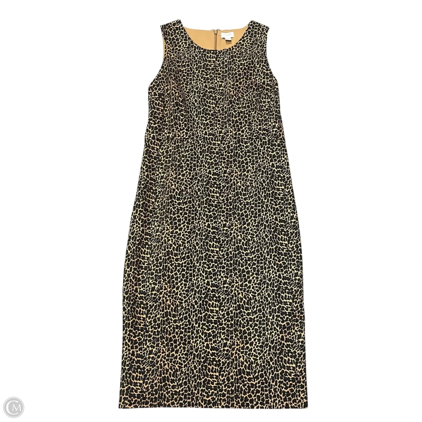 Dress Party Midi By J. Crew In Animal Print, Size: M