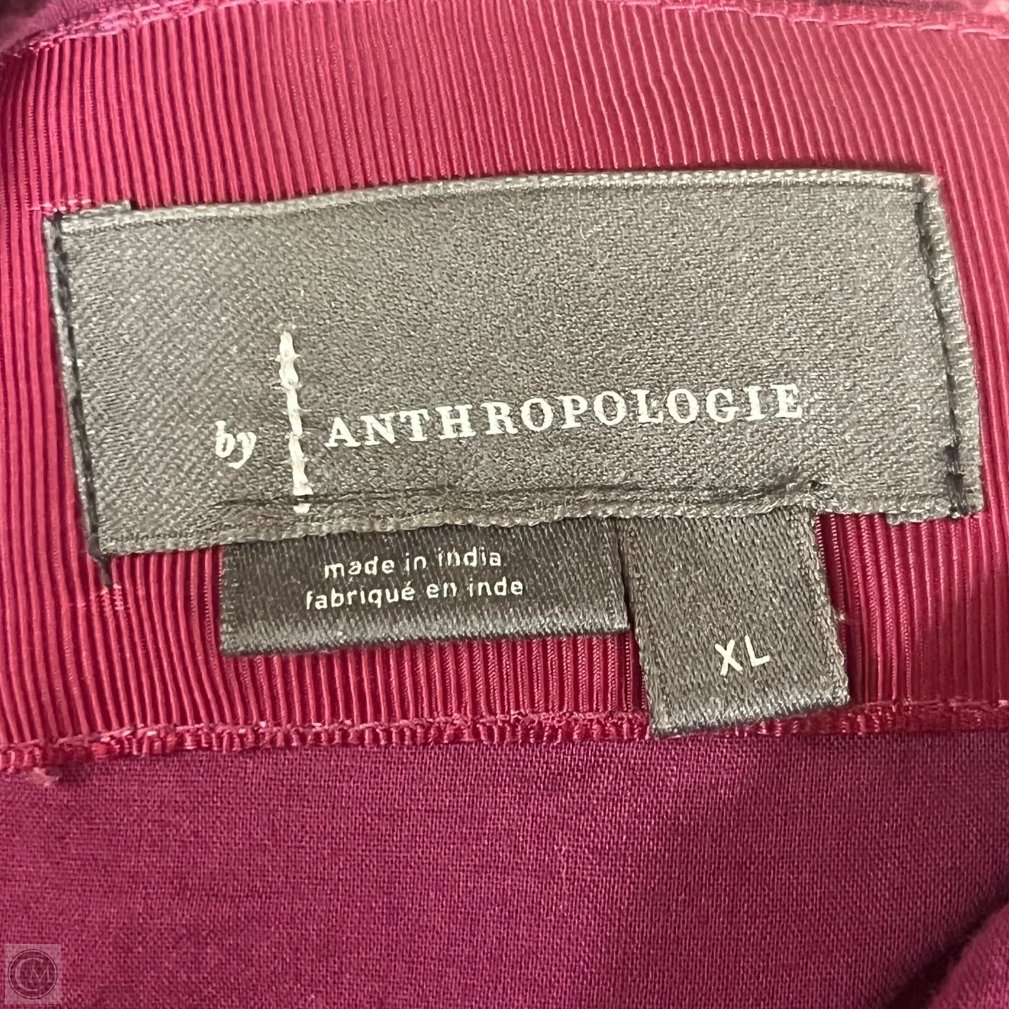 Dress Casual Short By Anthropologie In Purple, Size: Xl