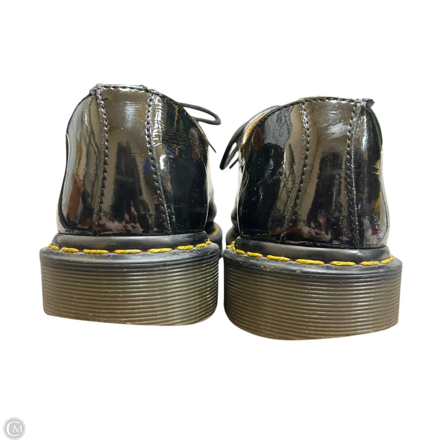 Shoes Flats By Dr Martens In Black, Size: 9