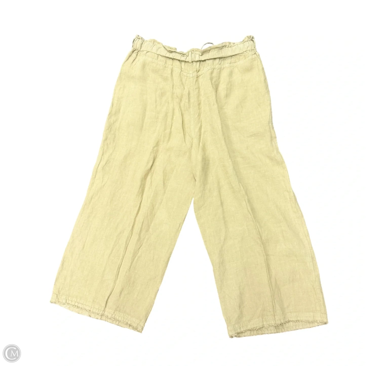 Pants Linen By Cloth & Stone In Brown, Size: L