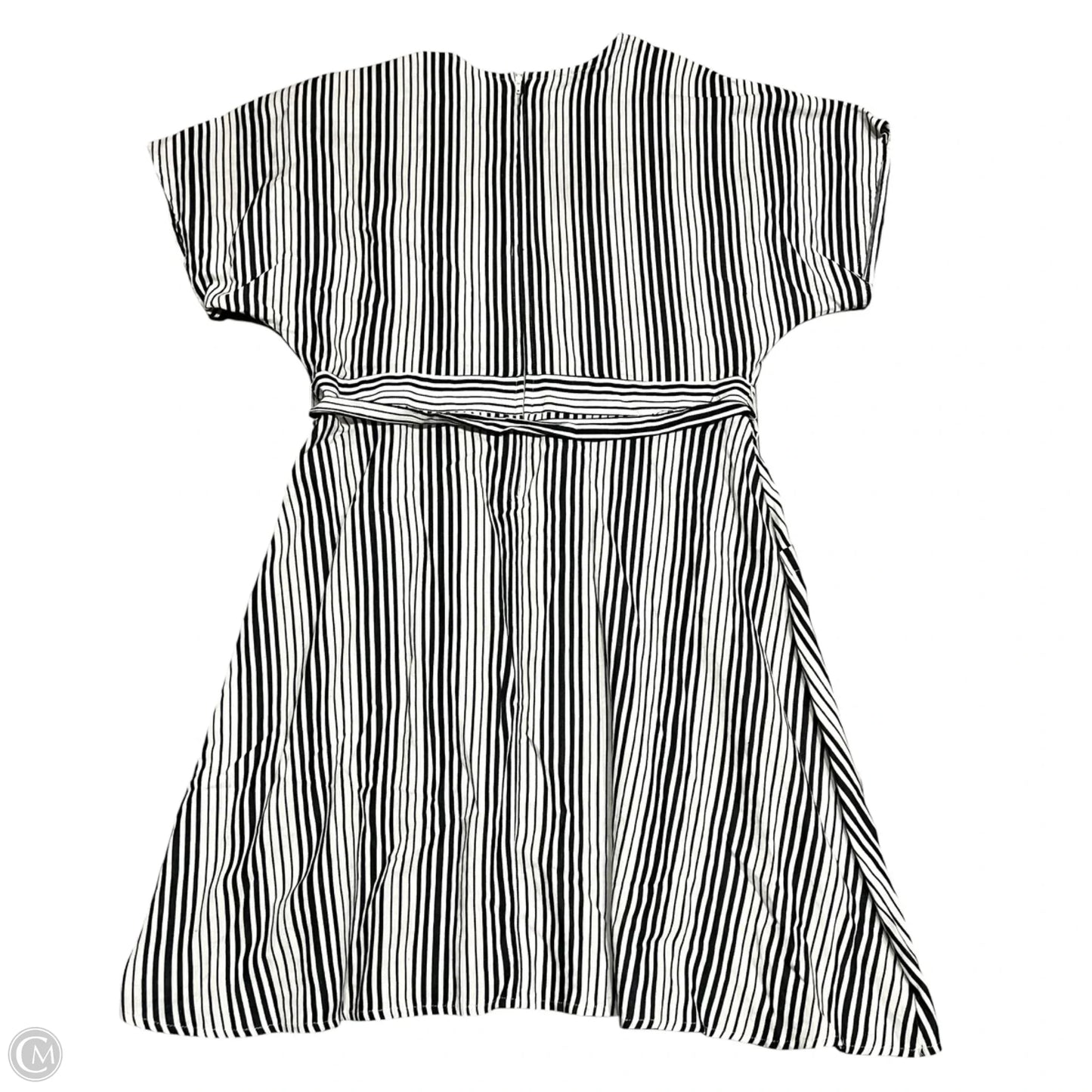 Dress Casual Short By Susina In Black & Cream, Size: Xl
