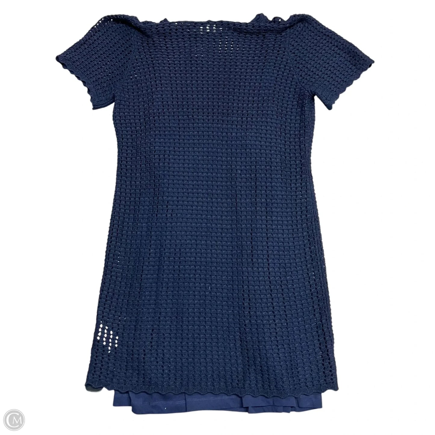 Dress Casual Midi By Gap In Navy, Size: Xxl